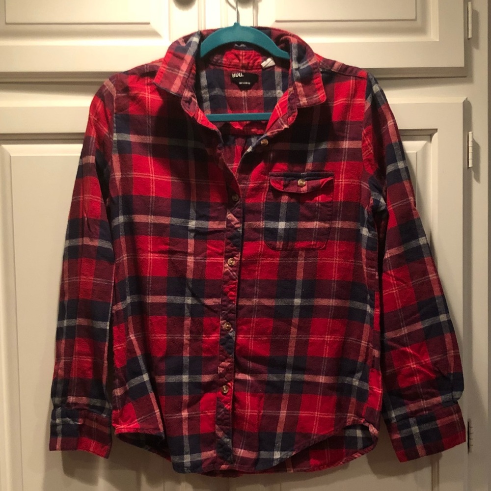BDG Flannel Button Down Shirt